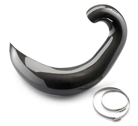 PROTEZIONE MARMITTA IN CARBONIO HUSQVARNA TE-TC 250-300 14-16