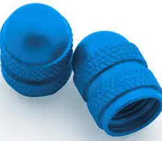 COPPIA TAPPI VALVOLE RUOTA BLU HUSQVARNA