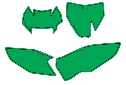 TABELLE ADESIVE PORTANUMERO VERDI HUSQVARNA