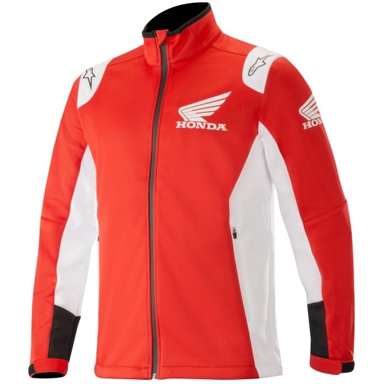 HONDA SOFTSHELL JACKET RED - Ragni Moto
