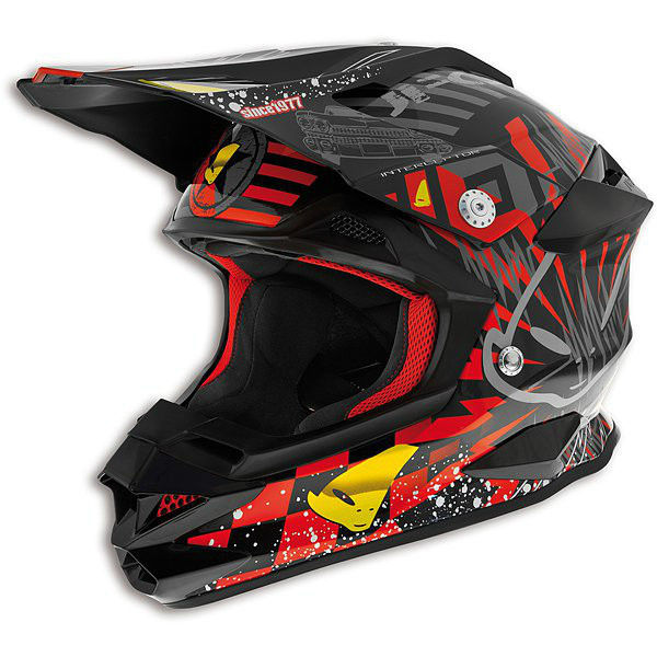 CASCO UFO INTERCEPTOR JOKER RED - Ragni Moto