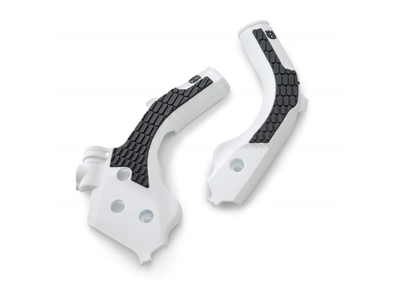 PROTEZIONI TELAIO NERO-BIANCHE HUSQVARNA FACTORY RACING