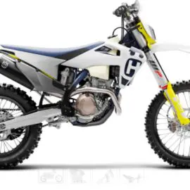 COPRISELLA HUSQVARNA BICOLORE BLU/NERO LISCIO (OEM 2020)