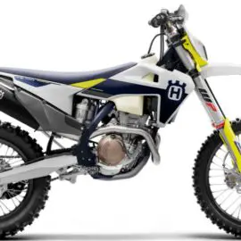 COPRISELLA HUSQVARNA BICOLORE BLU/GIALLA LISCIO (OEM 2021)