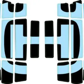 KIT GRAFICHE GRIGLIE RADIATORI HUSQVARNA