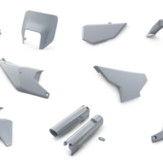 KIT PLASTICHE HUSQVARNA GRIGIO