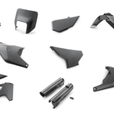 KIT PLASTICHE HUSQVARNA NERO