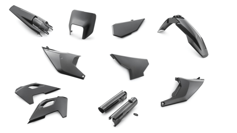 KIT PLASTICHE HUSQVARNA NERO