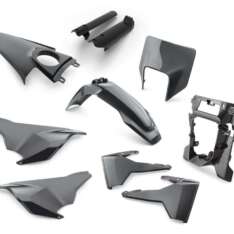 KIT PLASTICHE HUSQVARNA 701 SUPERMOTO NERE (2021/2024)