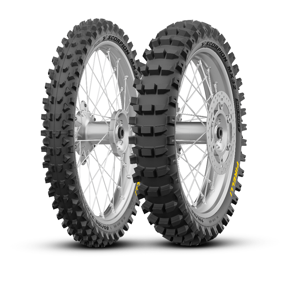 PNEUMATICI PIRELLI SCORPION MX32 MID SOFT NEW (CROSS)