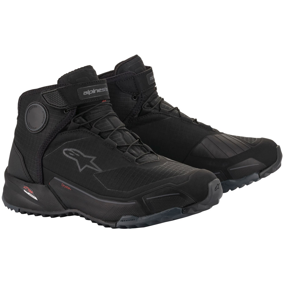 SCARPE ALPINESTARS CR-X DS RIDING BLACK BLACK