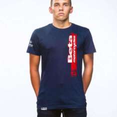 T-SHIRT BETA BLUE RED STRIPE