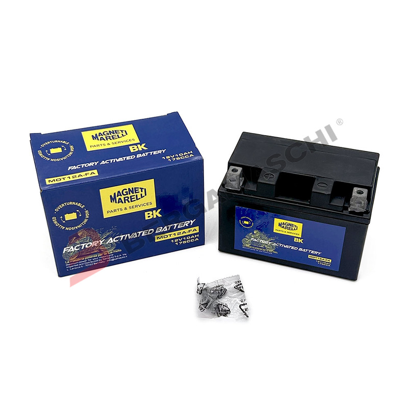 BATTERIA MARELLI MOT12A-FA PRECARICATA SIGILLATA (YT12A-BS)