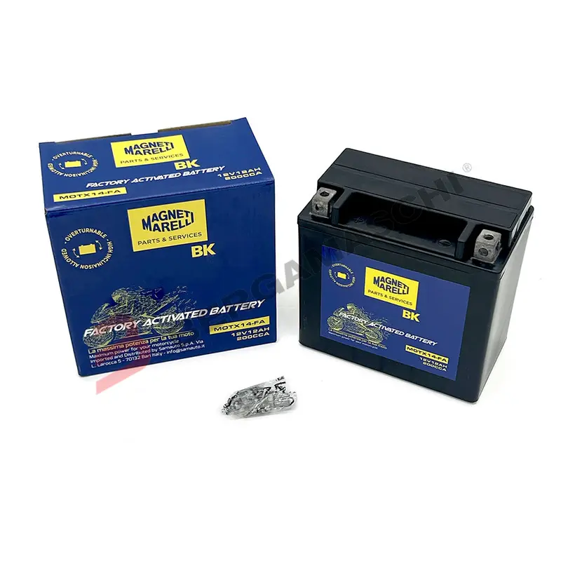 BATTERIA MARELLI MOTX14-FA PRECARICATA SIGILLATA (YTX14)