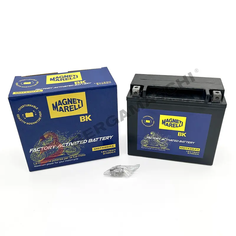 BATTERIA MARELLI MOTX20-FA PRECARICATA SIGILLATA (YTX20)