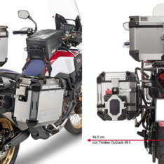 TELAI PORTAVALIGIE LATERALI HONDA AFRICA TWIN 1000 2016/2017 OUTLET