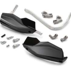 PARAMANI CHIUSI ALLUMINIO HUSQVARNA NERI UNIVERSALI