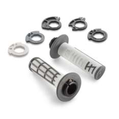 MANOPOLE HUSQVARNA "LOCK-ON" EMIG BIANCHE CHIUSE