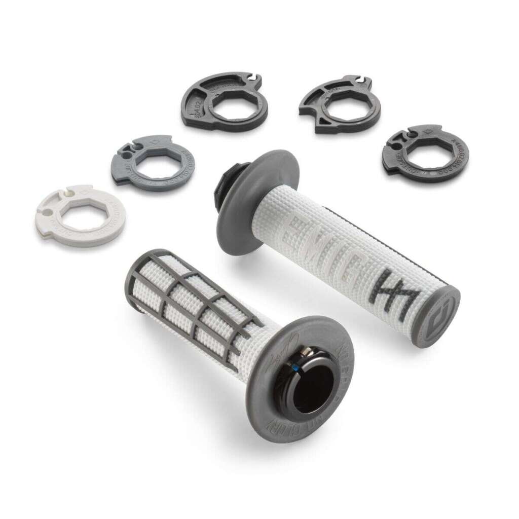 MANOPOLE HUSQVARNA "LOCK-ON" EMIG BIANCHE CHIUSE