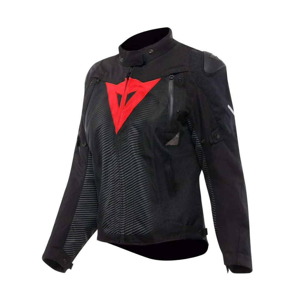 GIACCA DAINESE SUPER SPRINT D-DRY LADY black/red